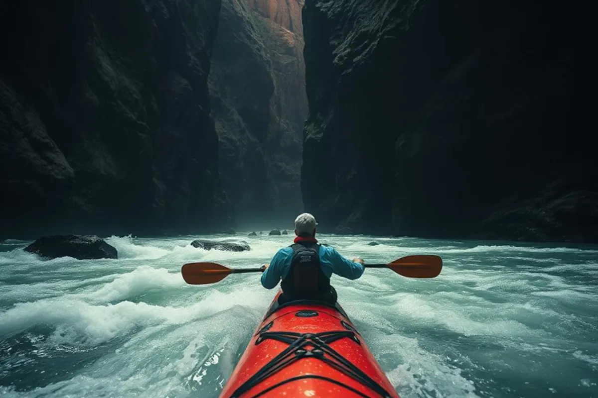 The Swim in the Canyon